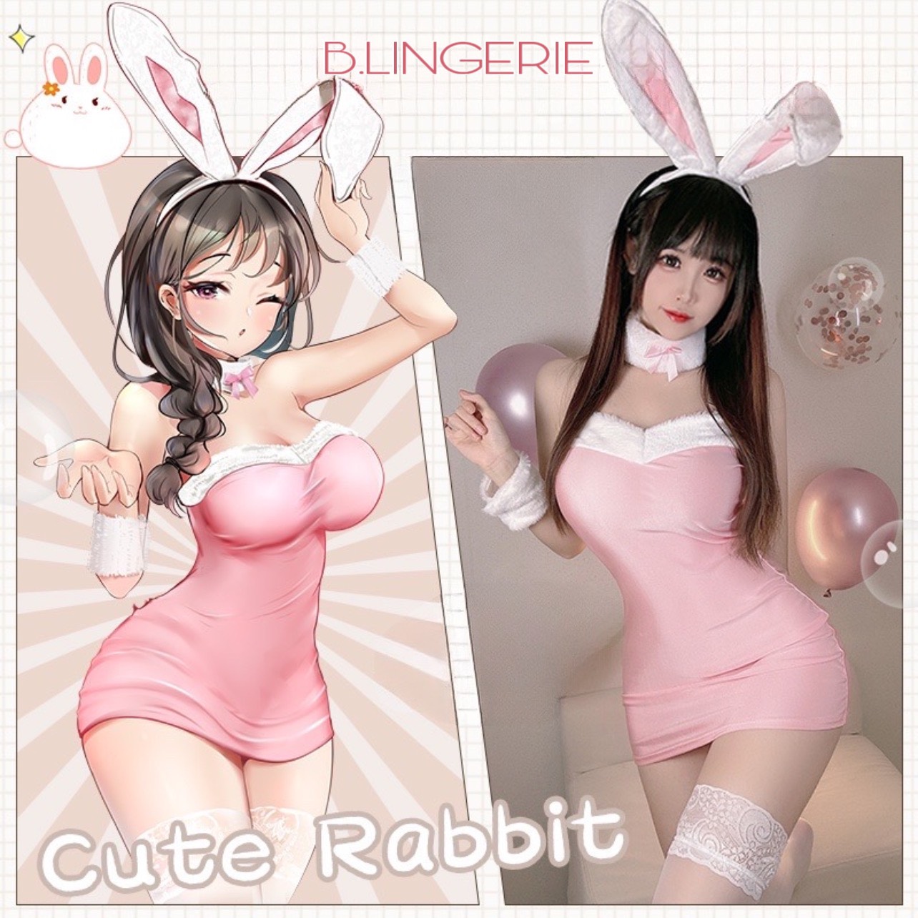 Đồ Cosplay Thỏ Gợi Cảm