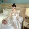 Váy Ngủ Hoa Hai Dây