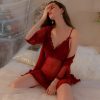 Bộ Váy Ngủ Ren Hai Dây Sexy