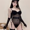 Bộ Bodysuit Nữ Trơn Cá Tính