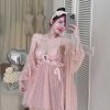 Váy Ngủ Ren Hoa Hồng