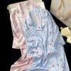 Váy Ngủ Sơmi Họa Tiết Hello Kitty