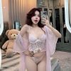 Bộ Bra Corset Ren Nữ Tính