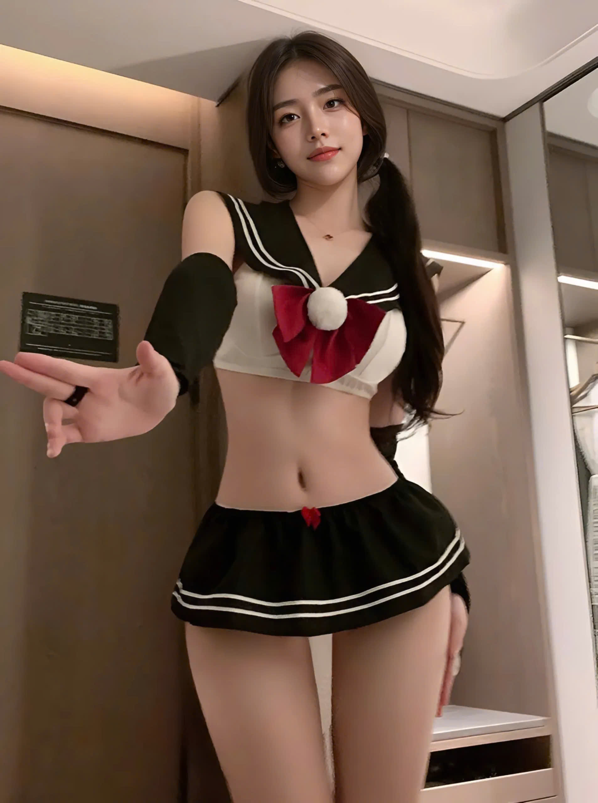 Váy Ngủ Cosplay Nữ Sinh Sexy