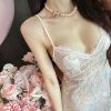Váy Ngủ Phối Họa Tiết Ren Hoa