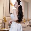 Váy Ngủ Suông Phối Ren Nữ Tính