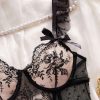 Bộ Bodysuit Ren Họa Tiết