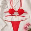Bộ Đồ Lót Dây Trái Tim