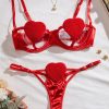 Bộ Đồ Lót Trái Tim Sexy