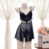 Váy Ngủ Ren Họa Tiết Xinh Xắn