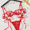 Bộ Đồ Lót Nữ Hoa Hồng Sexy
