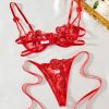 Bộ Đồ Lót Nữ Hoa Hồng Sexy
