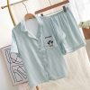 Đồ Ngủ Pijamas Hoạt Hình Đơn Giản
