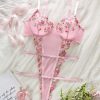 Bộ Bodysuit Ren Hoa Hồng Nhỏ