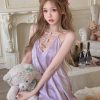 Váy Ngủ Lụa Suông Dễ Thương