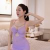 Váy Ngủ Ôm Body Trơn Sexy