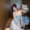 Váy Ngủ Lụa Phối Ren Hoa