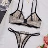 Bộ Bra Nữ Hoa Văn Thoải Mái