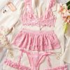 Bộ Đồ Lót Babydoll Đáng Yêu