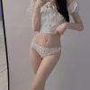 Quần Lót Thun Lọt Khe Họa Tiết