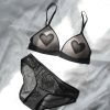 Bộ Đồ Lót Ren Trái Tim Sexy