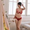 Bộ Đồ Lót Ren Trái Tim Sexy