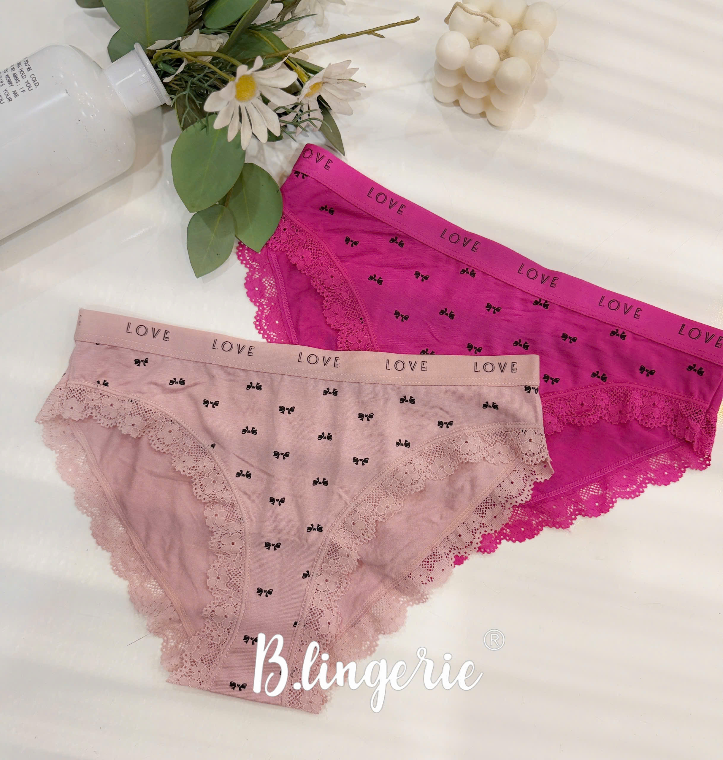 Quần Lót Nữ Họa Tiết Xinh Xắn