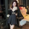 Váy Ngủ Phối Ren Quyến Rũ