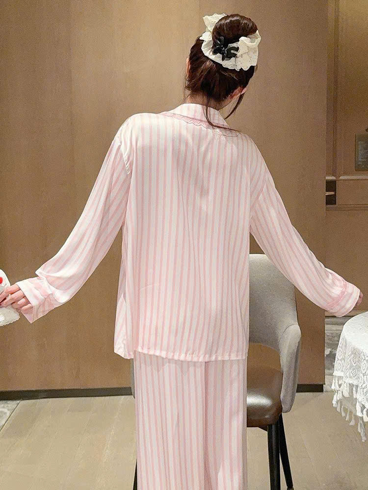 Bộ Pijama Sọc Ngọt Ngào