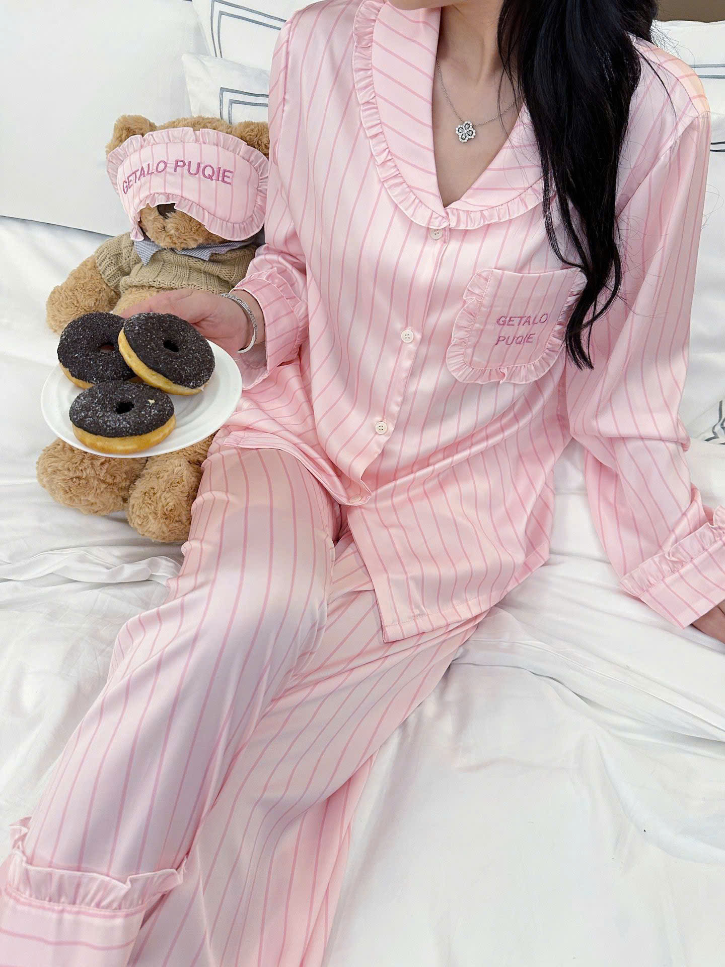 Bộ Pijama Sọc Ngọt Ngào
