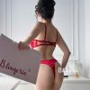 Bộ Đồ Lót Nữ Phối Ren Cá Tính
