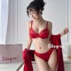 Bộ Đồ Lót Nữ Phối Ren Cá Tính
