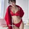 Bộ Đồ Lót Nữ Phối Ren Cá Tính