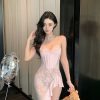 Váy Ngủ Dáng Corset Maxi Sexy