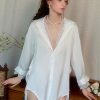 Váy Ngủ Dáng Sơmi Sexy