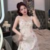 Váy Ngủ Hoa Thoải Mái
