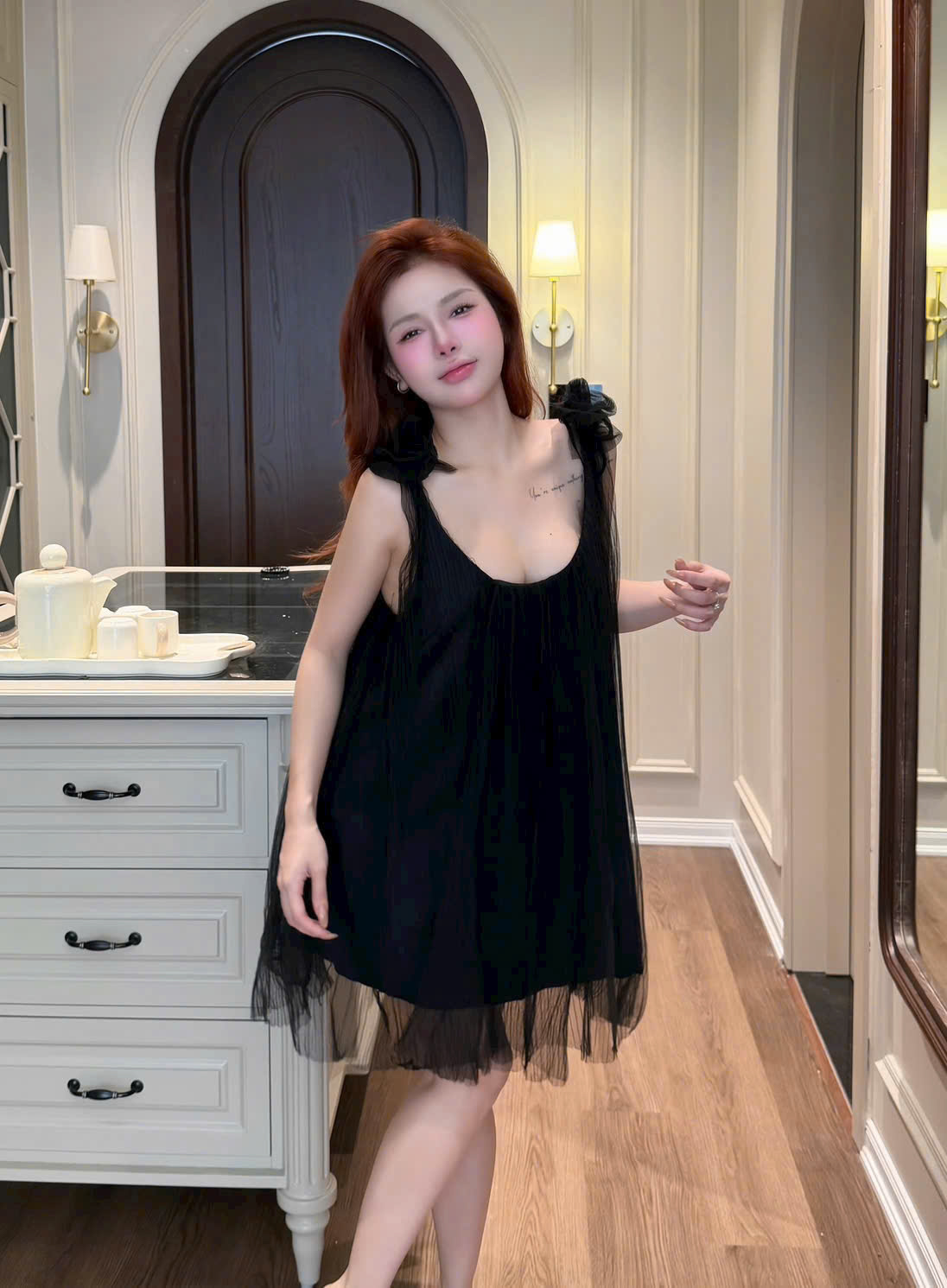 Váy Ngủ Ren BabyDoll Thoải Mái