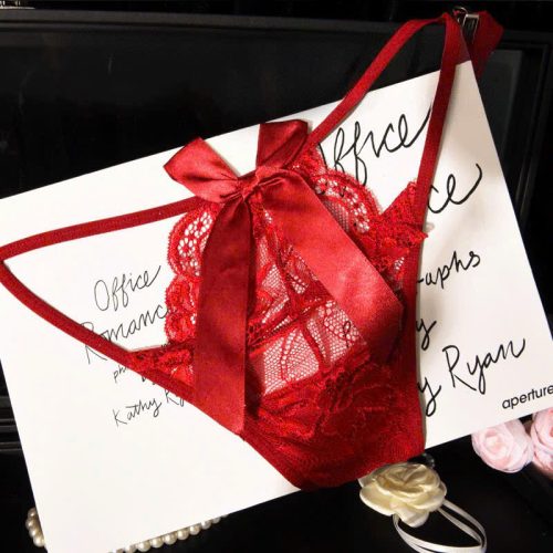 Quần Lót Ren Đính Nơ Quyến Rũ