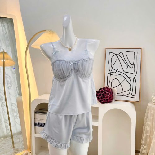 Bộ Đồ Ngủ Hai Dây Xinh Xắn