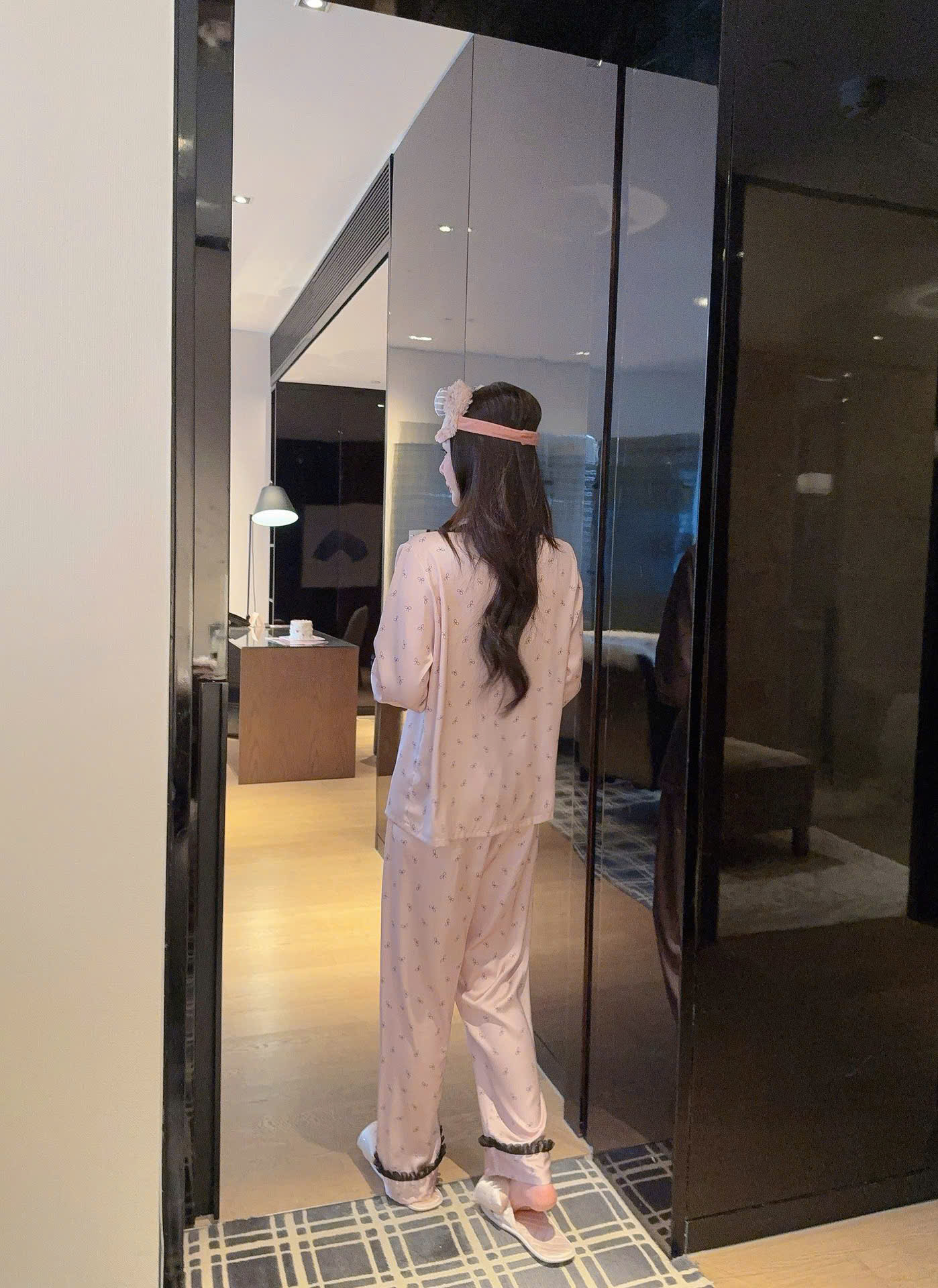 Bộ Pijama Nơ Ngọt Ngào