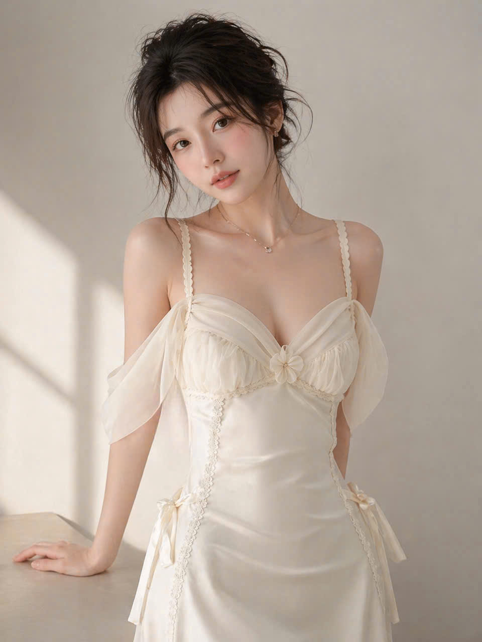 Váy Ngủ Lụa Thanh Lịch