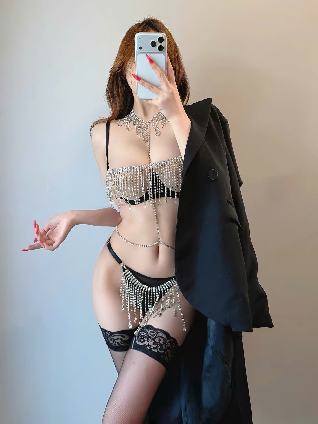 Bộ Bra Bling Bling Sexy