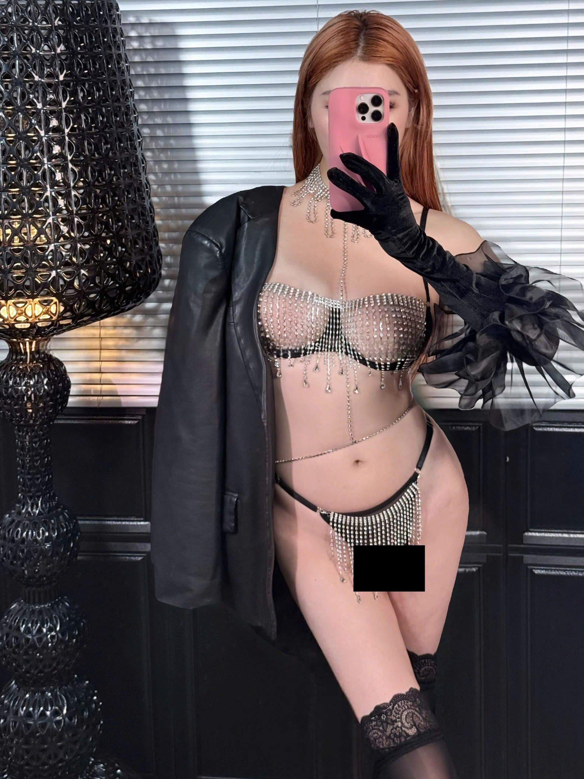 Bộ Bra Bling Bling Sexy