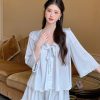 Đồ Ngủ Pijama Lụa Nữ Tính