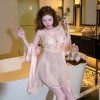 Váy Ngủ Ren Hai Dây Sexy