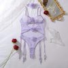 Bộ Bodysuit Hoa Ngọt Ngào