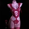 Bộ Bodysuit Nữ Cột Nơ Sexy