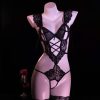 Bộ Bodysuit Nữ Cột Nơ Sexy