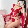 Bộ Bodysuit Nữ Cột Nơ Sexy
