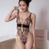 Bộ Bodysuit Ren Ôm Body